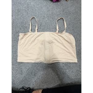 SKIMS adaptive tank top in sand size 4xl